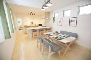 Japanese style villa with four bedrooms and one living room in the JR Yamanote Line business district